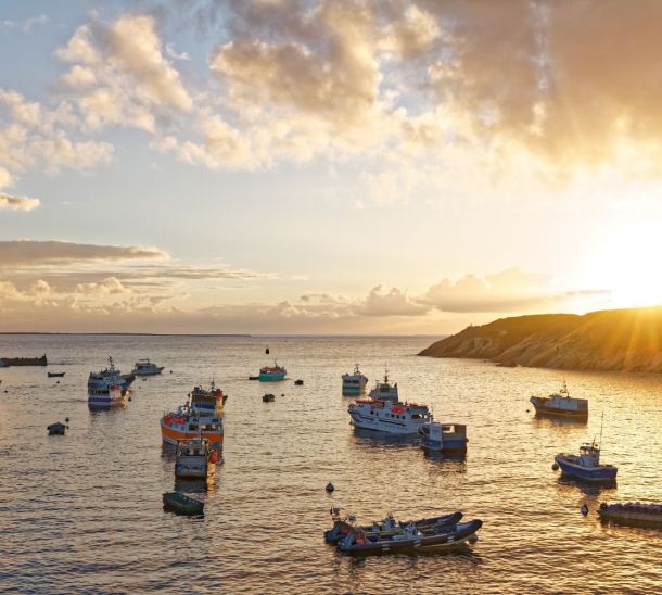 Le Conquet port du Finistère