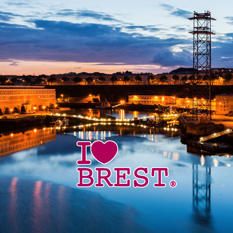 I love Brest, marque d'identité locale